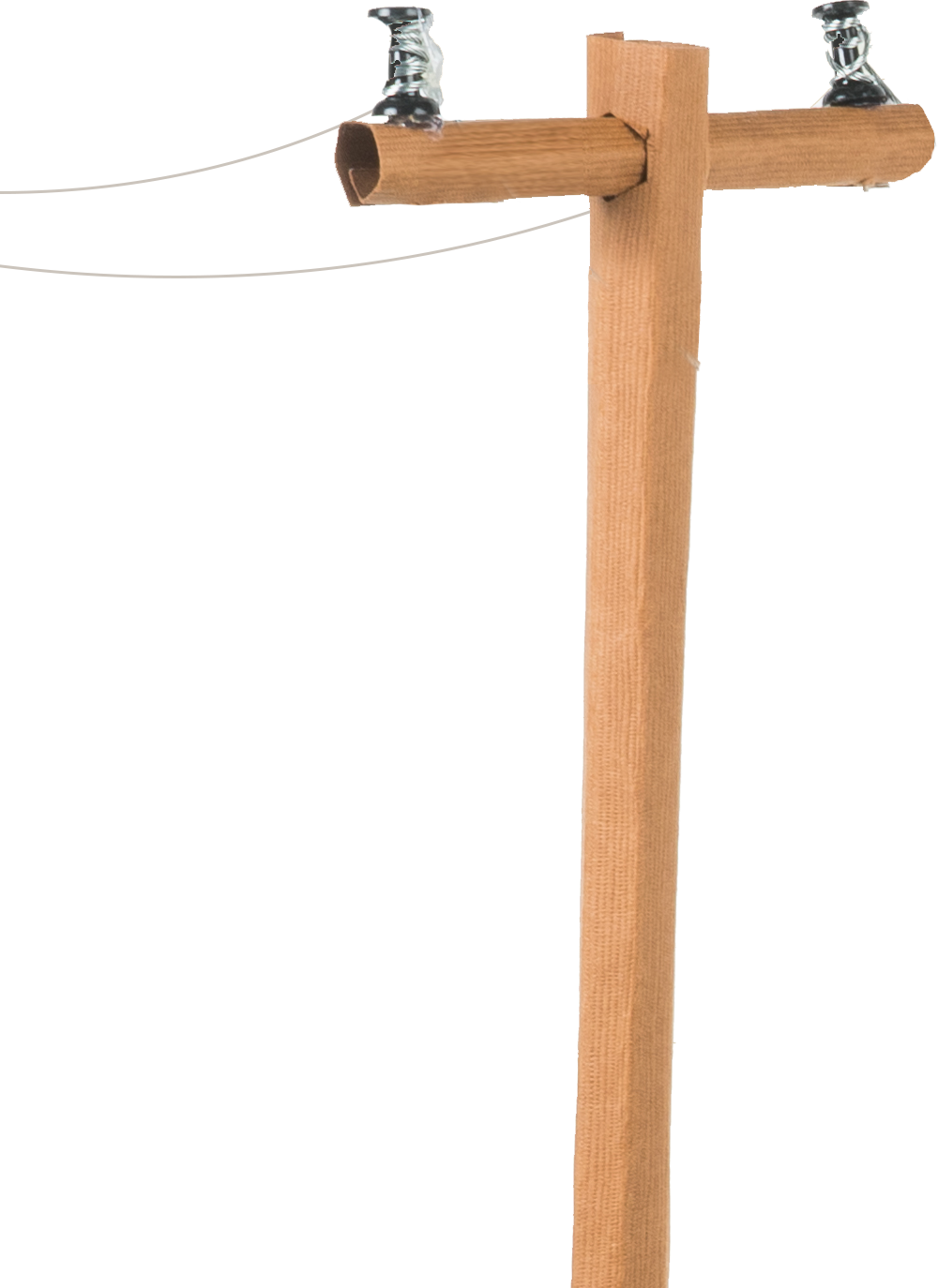 Power line pole